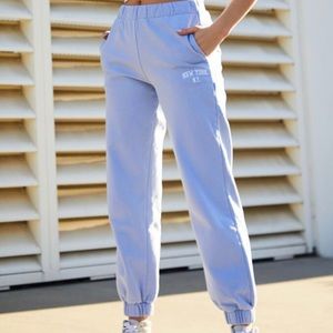 Brandy Melville Rosa New York sweatpants